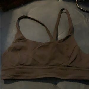 Lululemon sports bra with mesh detail